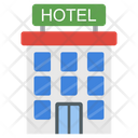 پیش‌نمایش فایل hotel-building-1837744 از پک آیکون‌های تخت