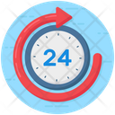 پیش‌نمایش فایل 24hr-availability-1877506 از پک آیکون‌های تخت رنگی ۵