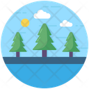 پیش‌نمایش فایل lake-1877543 از پک آیکون‌های تخت رنگی ۵