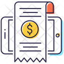 پیش‌نمایش فایل online-receipt-1900072 از پک خرید و تجارت الکترونیک تخت