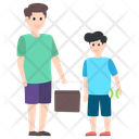 پیش‌نمایش فایل dad-son-1888802 از پک شخصیت‌های انسانی
