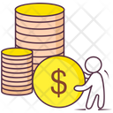 پیش‌نمایش فایل coins-stack-1905416 از پک پول، مالی و بانکداری
