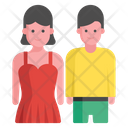 پیش‌نمایش فایل couple-flat-1972332 از پک خانه خانواده، بچه‌ها و دوستان