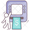 پیش‌نمایش فایل cash-withdrawal-1986353 از پک خرید و تجارت الکترونیک
