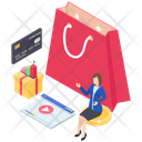 پیش‌نمایش فایل mobile-phone-shopping-2040536 از پک کسب‌وکار و مالی ایزومتریک