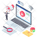 پیش‌نمایش فایل video-marketing-2040550 از پک کسب‌وکار و مالی ایزومتریک