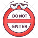 پیش‌نمایش فایل do-not-enter-2095975 از پک نشانه‌ها و نمادها