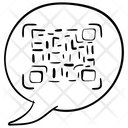 پیش‌نمایش فایل qr-code-chat-2116872 از پک خرید و تجارت الکترونیک