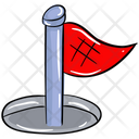 پیش‌نمایش فایل golf-flag-2121189 از پک ورزش، کریکت، هاکی و اسکی