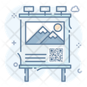 پیش‌نمایش فایل advertisement-board-2119651 از پک احراز هویت بیومتریک و کیوآر کد