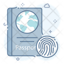 پیش‌نمایش فایل biometric-passport-2119669 از پک احراز هویت بیومتریک و کیوآر کد