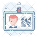 پیش‌نمایش فایل id-card-2119676 از پک احراز هویت بیومتریک و کیوآر کد