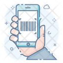 پیش‌نمایش فایل mobile-qr-code-2119671 از پک احراز هویت بیومتریک و کیوآر کد