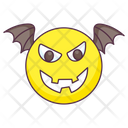 پیش‌نمایش فایل bat-emoji-2206463 از پک شکلک‌های خندان