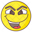 پیش‌نمایش فایل clever-emoticon-2206462 از پک شکلک‌های خندان