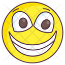 پیش‌نمایش فایل content-emoji-2206491 از پک شکلک‌های خندان