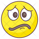 پیش‌نمایش فایل discontent-emoji-2206482 از پک شکلک‌های خندان