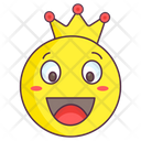 پیش‌نمایش فایل king-emoji-2206486 از پک شکلک‌های خندان