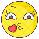 پیش‌نمایش فایل love-kiss-emoticon-2206420 از پک شکلک‌های خندان