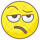 پیش‌نمایش فایل suspicious-emoji-2206506 از پک شکلک‌های خندان