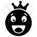 پیش‌نمایش فایل king-emoji-2208987 از پک شکلک‌های خندان