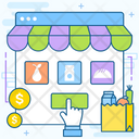 پیش‌نمایش فایل grocery-shopping-2226462 از پک فروشگاه‌اینترنتی و خرید