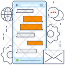 پیش‌نمایش فایل chat-interface-2282462 از پک طراحی وب و محصول