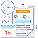 پیش‌نمایش فایل project-deadline-2282485 از پک طراحی وب و محصول