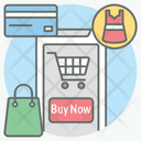 پیش‌نمایش فایل mobile-shopping-app-2350542 از پک خرید آنلاین و پرداخت آنلاین