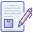 پیش‌نمایش فایل contract-paper-2363516 از پک حمل و نقل، تحویل و تکمیل سفارش
