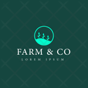 پیش‌نمایش فایل farm-logo-2363080 از پک کشاورزی