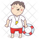 پیش‌نمایش فایل lifeguard-2392419 از پک شخصیت‌های کارتونی حرفه‌ای