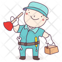 پیش‌نمایش فایل professional-plumber-2392417 از پک شخصیت‌های کارتونی حرفه‌ای