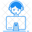 پیش‌نمایش فایل contact-support-2392751 از پک مفهومی تخت