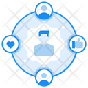 پیش‌نمایش فایل social-network-2392743 از پک مفهومی تخت