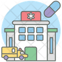 پیش‌نمایش فایل hospital-building-2393596 از پک پزشکی و درمان