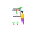 پیش‌نمایش فایل browse-a-marketplace-1805726 از پک صفحه‌های خوش‌آمدگویی