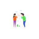 پیش‌نمایش فایل communicate-with-friend-1805746 از پک صفحه‌های خوش‌آمدگویی