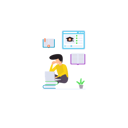 پیش‌نمایش فایل e-learning-concept-1805709 از پک صفحه‌های خوش‌آمدگویی