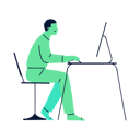 پیش‌نمایش فایل man-working-on-computer-4622582 از پک افراد معمولی