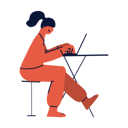 پیش‌نمایش فایل woman-working-on-computer-4622584 از پک افراد معمولی