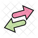 پیش‌نمایش فایل nofollow-left-and-right-arrows-hand-drawn-arrow-nofollow-links از پک خط پر سئو
