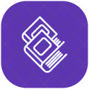 پیش‌نمایش فایل books-household-furnishing-belongings از پک خط آموزش - BG گوشه گرد V1P1s1