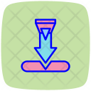 پیش‌نمایش فایل download-down-arrow-direction از پک خط پر آموزش - Curv BG گوشه V1P2s14
