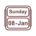 پیش‌نمایش فایل calendar-36 از پک تقویم 2017