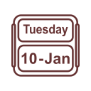 پیش‌نمایش فایل calendar-37 از پک تقویم 2017