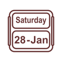 پیش‌نمایش فایل january-33 از پک تقویم 2017