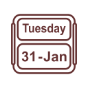 پیش‌نمایش فایل january-43 از پک تقویم 2017