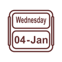 پیش‌نمایش فایل january-44 از پک تقویم 2017