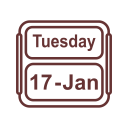 پیش‌نمایش فایل january-51 از پک تقویم 2017